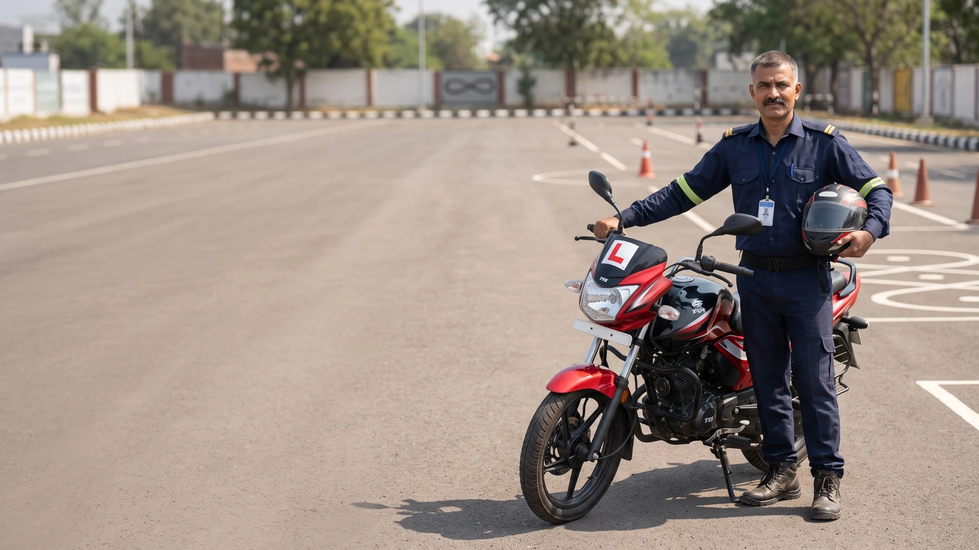 Bike and scooty driving training in Vijayanagar with Learn Gaadi instructor